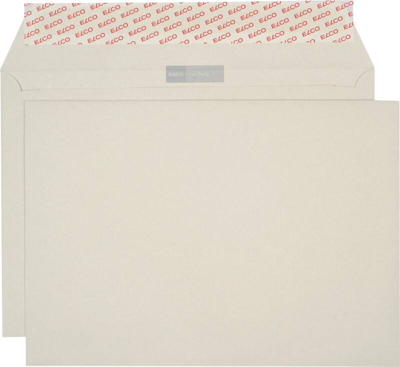 Enveloppes Elco Sycling Sans fenêtre C4 324 (l) x 229 (h) mm Bande adhésive Gris 120 g/m² 250 Unités
