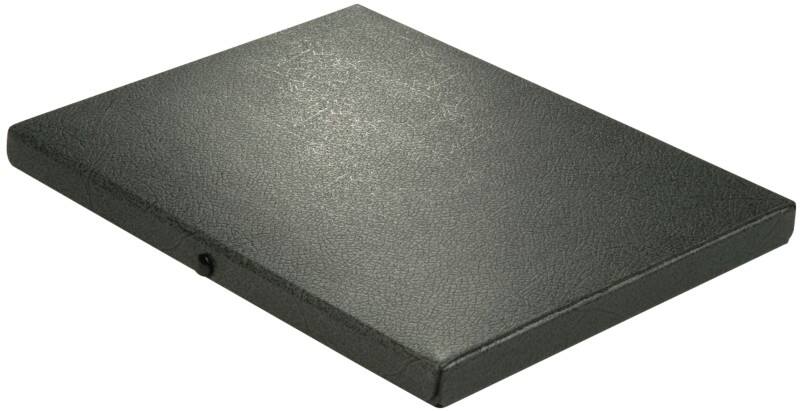 ELBA Dokumentenmappe 31412 A4 Schwarz Karton 24,5 x 2,5 x 31,8 cm