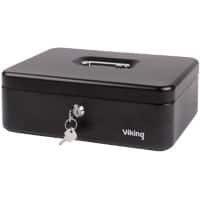 Office Depot Geldkassette Schwarz 300 x 210 x 100 mm