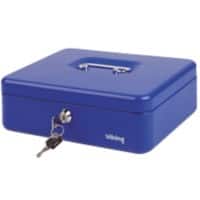 Caisse à monnaie Office Depot Bleu 260 x 185 x 81 mm