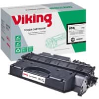 Viking 80X Kompatibel HP Tonerkartusche CF280X Schwarz
