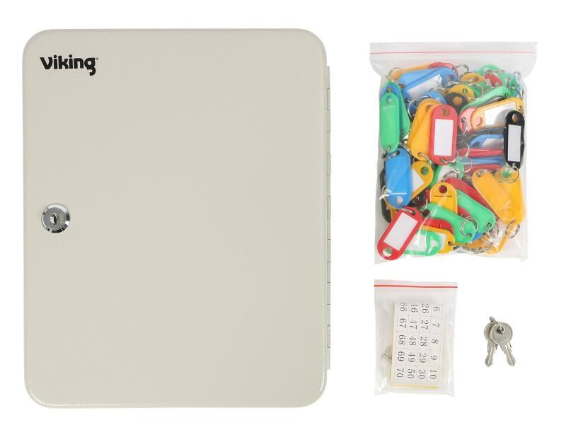 Viking Schlüsselkasten 240 x 75 x 300 mm 80 Haken