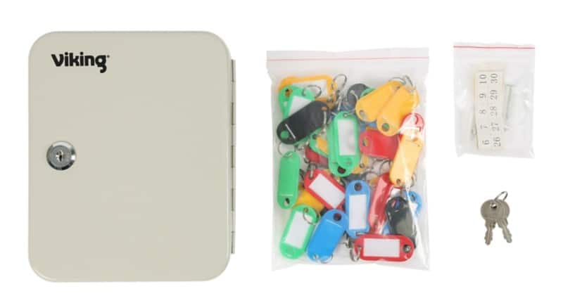 Viking Schlüsselkasten 160 x 75 x 200 mm 40 Haken