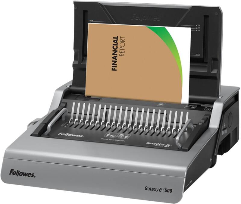Perforelieur Fellowes Galaxy E-500 Electrique 500 Feuilles