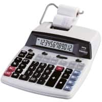 Office Depot Druckender Tischrechner AT-2100 12 -stelliges Display Grau