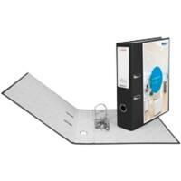Classeurs à levier federal Biella 70 mm Polypropylène 2 Anneaux A4 Noir