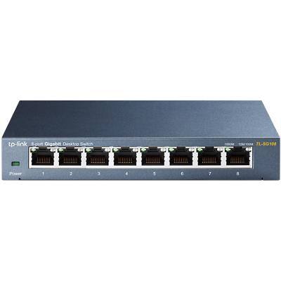 TP-LINK Netzwerk-Switch TL-SG108 8
