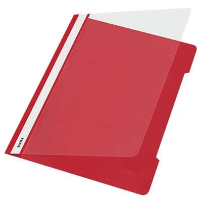 Chemise à lamelle Leitz Workbook 41910025 A4 PVC 23.3 (l) x 0.1 (P) x 31 (H) cm Rouge