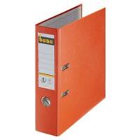 Bene No.1 Power Ordner A4 80 mm Orange 2 Ringe 291400 PP (Polypropylen) Glatt Hochformat