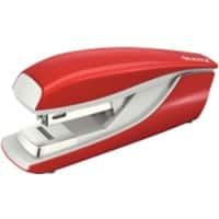 Leitz NeXXt Flachheftgerät 5505 Halbstreifen 30 Blatt Rot 24/6, 26/6 Kunststoff, Metall