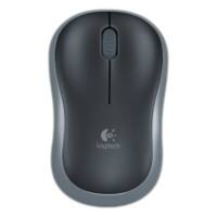 Logitech Maus M185 Grau, Schwarz