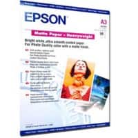 Pack 50 EPSON Fotopapier C13S042095 Weiß