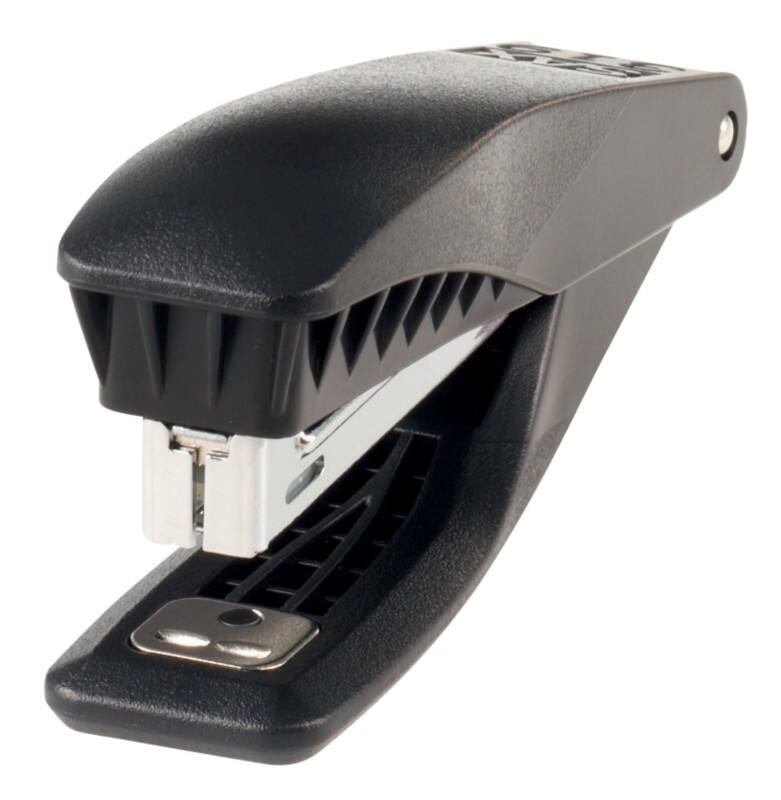 SAX Heftgerät H319 Halbstreifen 10 Blatt Schwarz Nr. 10 Kunststoff, Metall