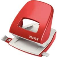 Leitz NeXXt 2 Löcher Locher Metall 30 Blatt 5008 Rot