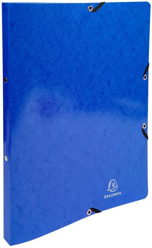 Exacompta Ringbuch A4 Manilakarton 2 Ringe 15 mm Dunkelblau