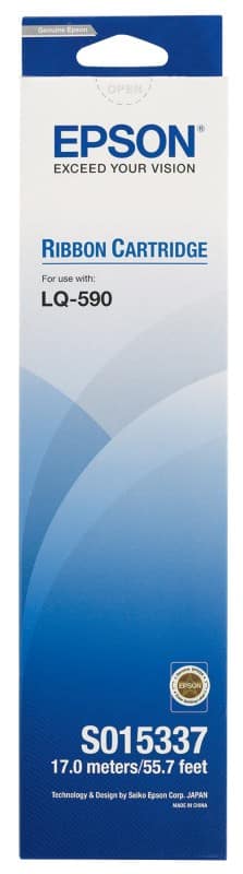 Epson Farbband LQ-590 31 x 3 x 8 cm Schwarz