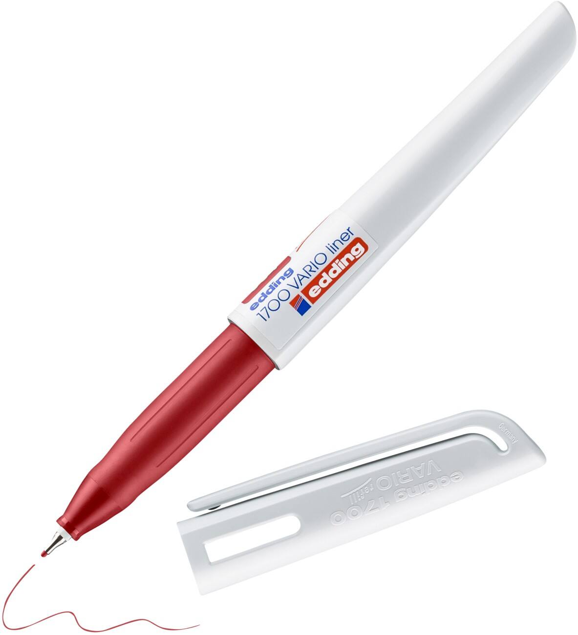 edding Fineliner 1700 VARIO 0.5 mm Rot
