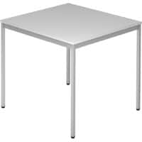 Table de conférence Hammerbacher Gris 800 x 800 x 720 mm