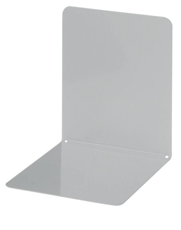 Maul Buchstützen Metall Weiss 12 x 14 x 14 cm 2 Stück