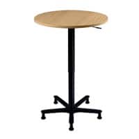 Table de conférence ronde Hammerbacher Marron 800 x 1'140 x 720 - 1'140 mm