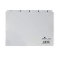 Fiches index alphabétique DURABLE A-Z Blanc 21 x 14,8 cm 25 Unités