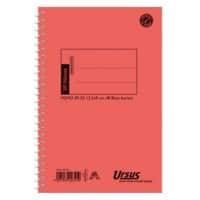 Cahier Ursus Style Format spécial Quadrillé Reliure à spirale Carton pressé Orange Sans perforation 96 pages 48 feuilles