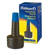 Encre tampon Pelikan 351213 Bleu 4,3 x 8,4 cm pour Tampon de ré-encrage