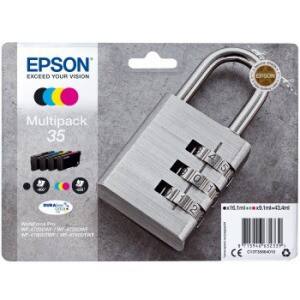 Cartouche jet d'encre Epson 35 D'origine C13T35864010 Cyan, jaune, magenta, noir Multipack 4 Unités