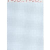 Bloc-notes Elco Blanc A5 Quadrillé 4 mm microperforation Paquet de 10