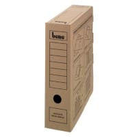 Boîte d'archivage Bene 96900 A4 Marron Carton ondulé