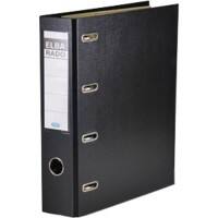 Classeur ELBA Rado A5 75 mm Noir 4 anneaux PP (Polypropylène)