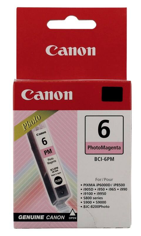 Canon BCI-6PM Original Tintenpatrone Foto Magenta