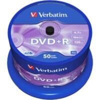 Verbatim DVD+R Spindle 16x 4.7 GB 50 Stück