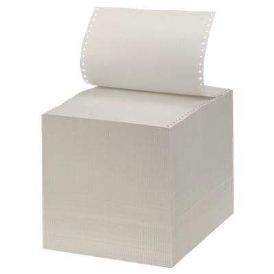 Niceday Endless Computer-Endlospapier DIN A4+ Perforiert 60 g/m² Weiß 2000 Blatt