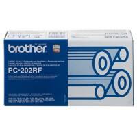 Ruban transfert thermique Brother PC202 2 Unités