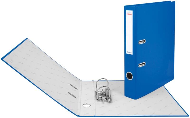 Biella Schmal Ordner A4 40 mm Dunkelblau 2 Ringe 10341407U Kunststoff