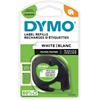 Dymo LT S0721510 / 91200 Authentic LetraTag Paper Schriftband Selbstklebend Weiss 12 mm x 4m