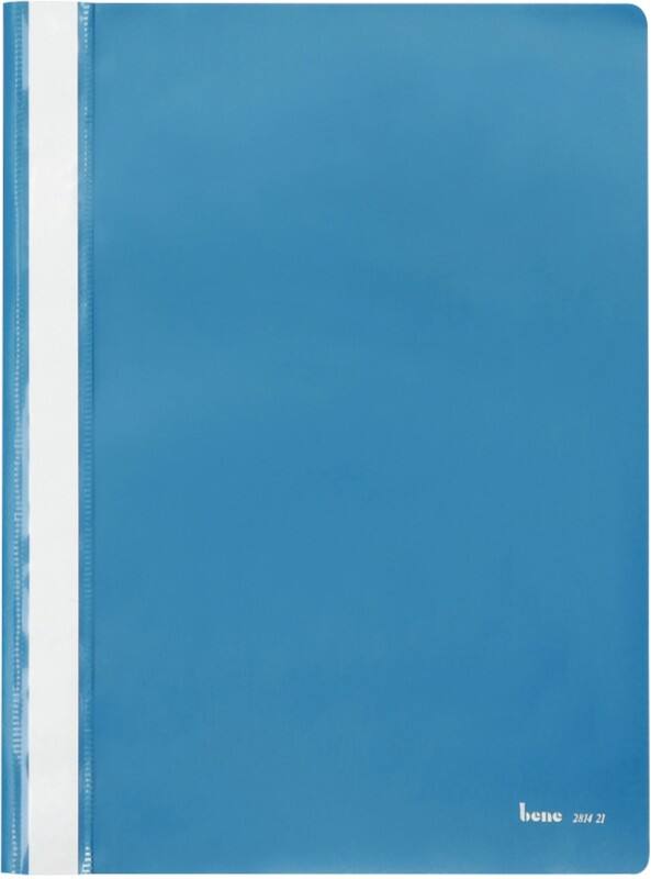 Chemise à lamelle Bene A4 PP (Polypropylène) Bleu