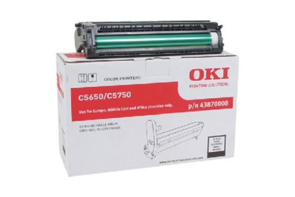 Tambour OKI 43870008 D'origine Noir