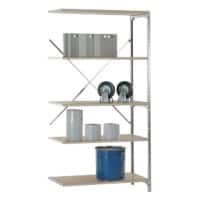 Rayonnage Manuflex 5 étagères 1000 x 300 x 2000 mm