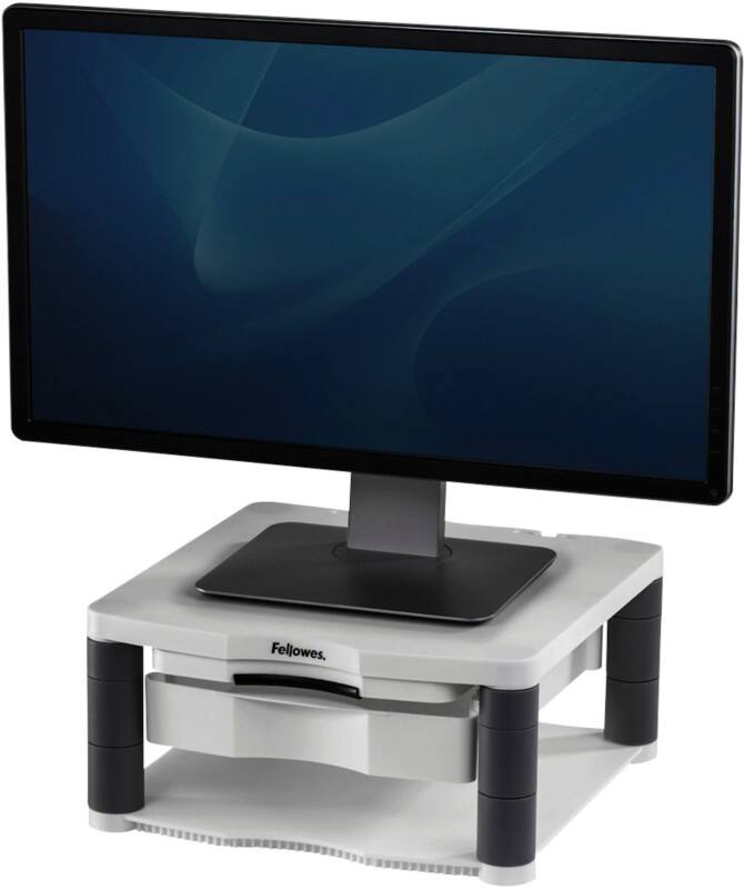 Bras pour moniteur Fellowes Premium Plus 21 " 346 x 336 x 1619 mm Gris