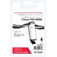 Cartouche jet d'encre Office Depot Compatible Canon PGI-550XLPGBK Noir