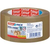 tesa Verpackungsklebeband tesapack Ultra Strong Braun 50 mm (B) x 66 m (L) PVC (Polyvinylchlorid)