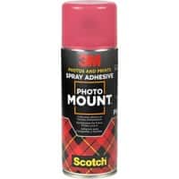 Colle aérosol 3M Scotch PhotoMount Transparent Permanent après Séchage 400 ml