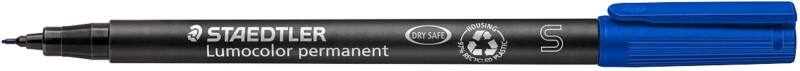 Marqueur OHP/DVD STAEDTLER 97% Recyclé Fin Ogive 0,4 mm Noir Rechargeable 10 Unités