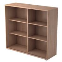 Armoire à portes coulissantes Hammerbacher Matrix Aggloméré, Résine de mélamine 2 Étagères 1200 x 400 x 1100 mm Noyer Brun