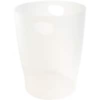 Exacompta Abfalleimer Classic PP (Polypropylen) Weiss 26,3 x 26,3 x 33,5 cm