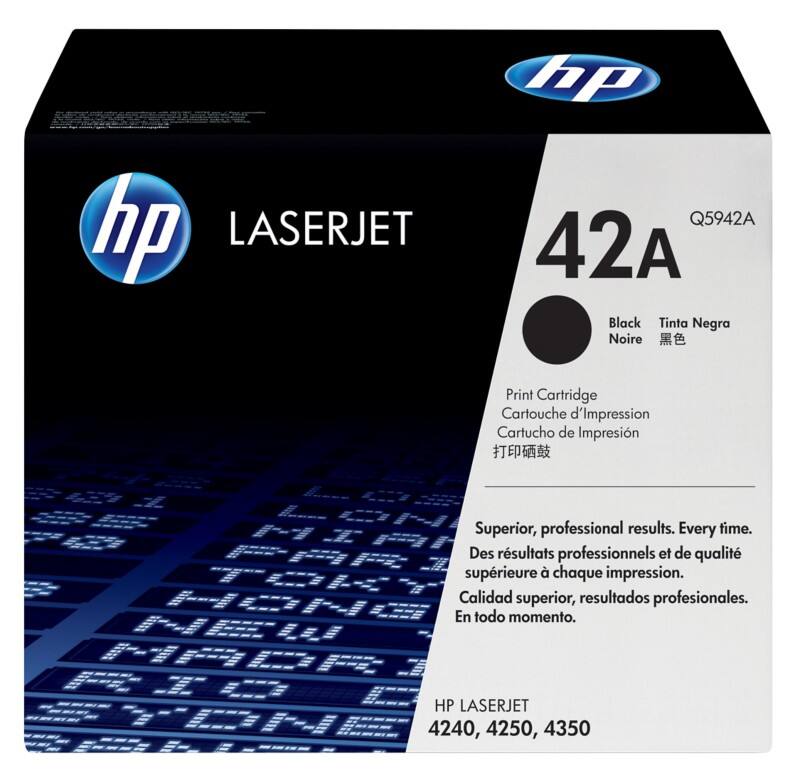 HP 42A Original Tonerkartusche Q5942A Schwarz