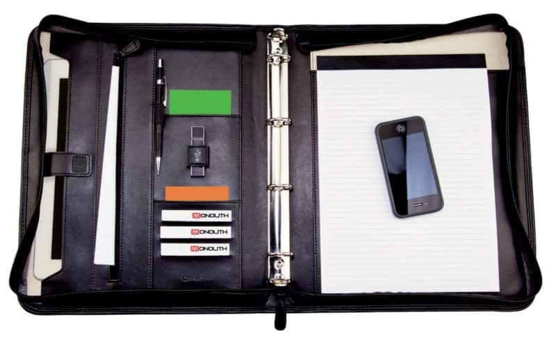 Monolith Konferenzmappe ORG2924 30,4 x 4,2 x 36,4 cm Schwarz