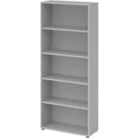 Hammerbacher Regal Matrix Lichtgrau 800 x 330 x 1.880 mm
